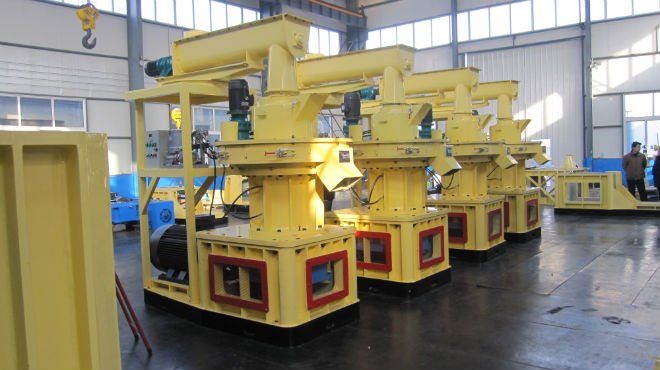 Biomass pellet machine